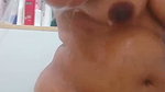 Masturbating with foaming soap while taking a shower feels fun