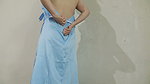 MASTURBATION IN SATIN BRIDESMAID DRESS