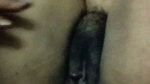 Mba Lia’s pussy is muddy and flooded with semen, very delicious