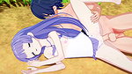 Miku x Shidou – date and live sex in public