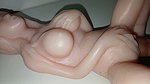 Mini sex doll fucked by big fingers