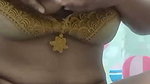 Mom’s show of big tits is very sexy on the bed