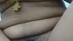 Mom’s show of big tits is very sexy on the bed