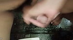 My cock was shaken and licked in the beauty salon until it squirted