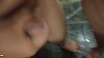 My cock was shaken and licked in the beauty salon until it squirted