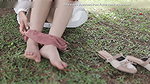 MY FIRST PUBLIC MASTURBATION , I WEAR SATIN WHITE SATIN DRESS