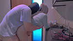 My friend’s mother made me horny while washing dishes in the kitchen
