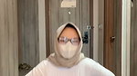 My lover warming up before jogging looks mentul breasts