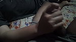 My maid massaged my big dick with her big