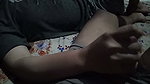 My maid massaged my big dick with her big