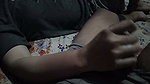 My maid massaged my big dick with her big