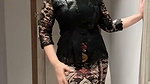 Narrow pussy of my lover’s black kebaya