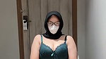 Narrow pussy of my lover’s black kebaya