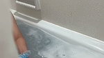 on a tobrut girl in the shower ends up being caught