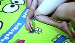 Peeking Aunt again changing clothes Invites Fucking