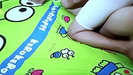 Peeking Aunt again changing clothes Invites Fucking
