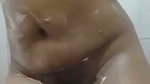 Peeping indo maid squeezes and colmes in the bathroom