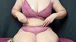 Pink BH Stepsister Enjoys Masturbating Until It’s Dirty And Messy