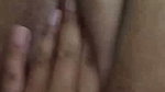 Play with pussy, moaning and orgasm