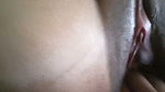 Pussy play, until orgasm with slave