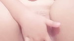 Recording a hot auntie jerking off her chubby pussy