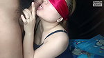 Sange Liat Auntie After Shower Asks for Cock Blowjob