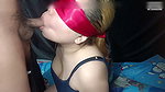 Sange Liat Auntie After Shower Asks for Cock Blowjob