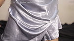 SATIN FETISH MASTURBATION
