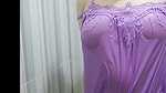 Satin Hijab Slut Takes Steamy Shower – Thick Big Ass Gets Wet & Masturbates Hard Till She Squirts Everywhere!
