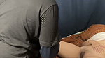 Scandal of the Fashion Massage Therapist Shaking Pussy