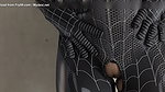 Sexy Girl Cosplay Black Spiderman Costum Get Fuck And Creampie