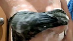 Sexy shower wet pussy masturbate orgasm