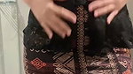 Sexy White Kebaya Hijab Girl Plays in the Toilet Until She Squirts