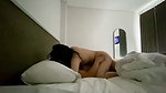 shy girl experiences multiple orgasm while having sex with a man older than her
