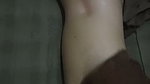 Smooth white young widow massage