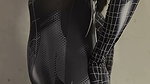 SPIDERMAN COSPLAY GIRL IS TRYING ON HER COSTUME AND EVEN GETS STUNG UNTIL IT COMES OUT IN THE PUSSY