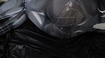 Spiderman cosplay in bottle plug into pussy