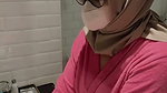 Squirting Hijab Girl Pissing