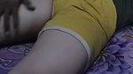 Stepson help mother licking pussy and body massage