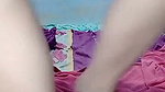 Teen Girl Plays with Cucumber Clown Ping Wet Sexy