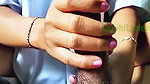 The girl fucked her boyfriend after school