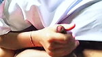 The girl fucked her boyfriend after school