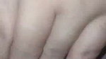 The hot widow is masturbating in the bathroom