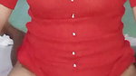The red shirt sighed