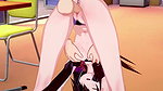 tokisaki kurumi x itsuka shidou sex in the canteen
