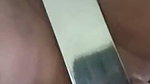 Torturing my slave pussy with greter