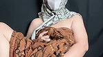 Traditionally dressed women are back in action