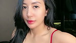 Videocall sex indo girl masturbate on red lingerie