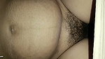 When bored with her husband, the friend’s wife plays with me