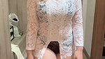 White Kebaya big Ass